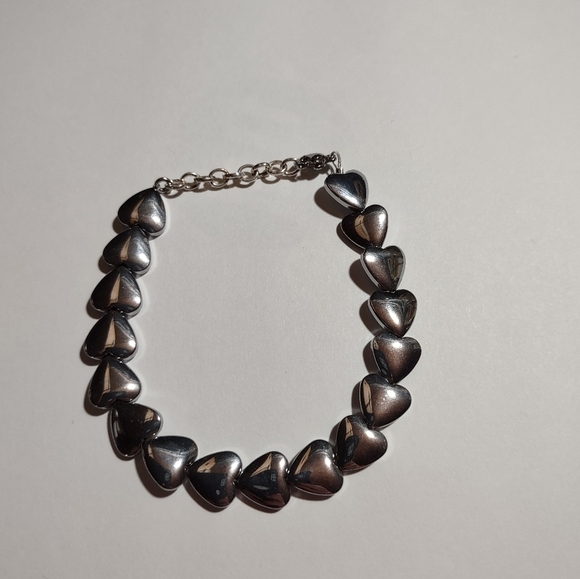 Bracelets Onyx Amethyst & Hematite - Picture 4 of 6